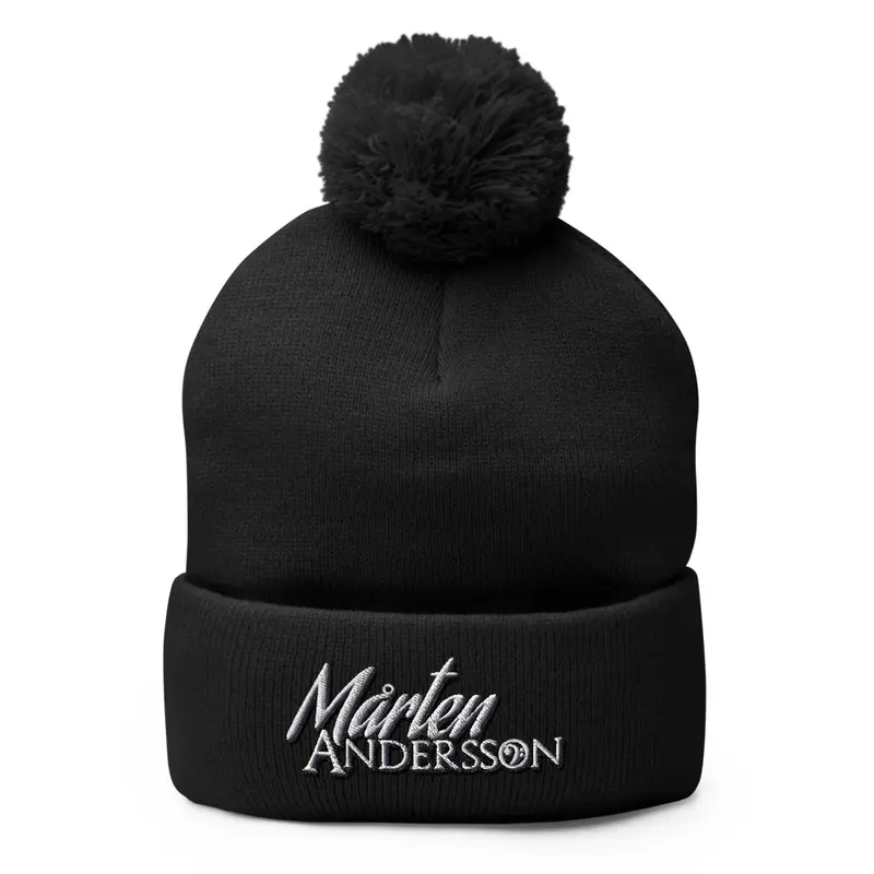 Marten Andersson Pom Pom Knit Cap