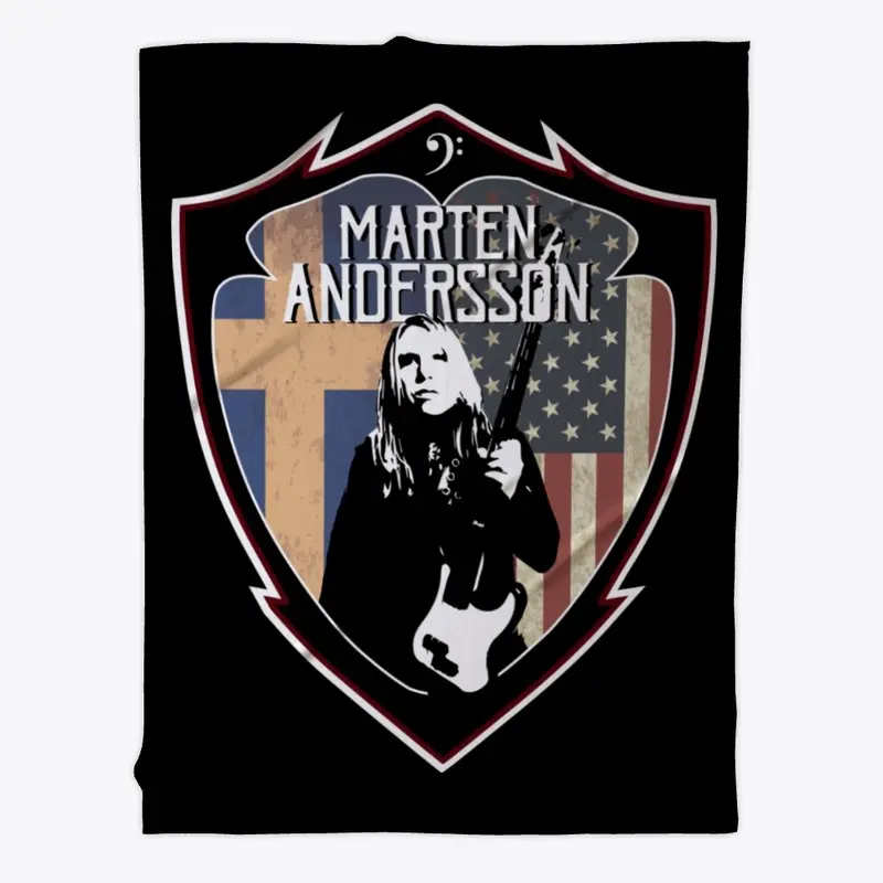 Marten Andersson Shield Fleece Blanket